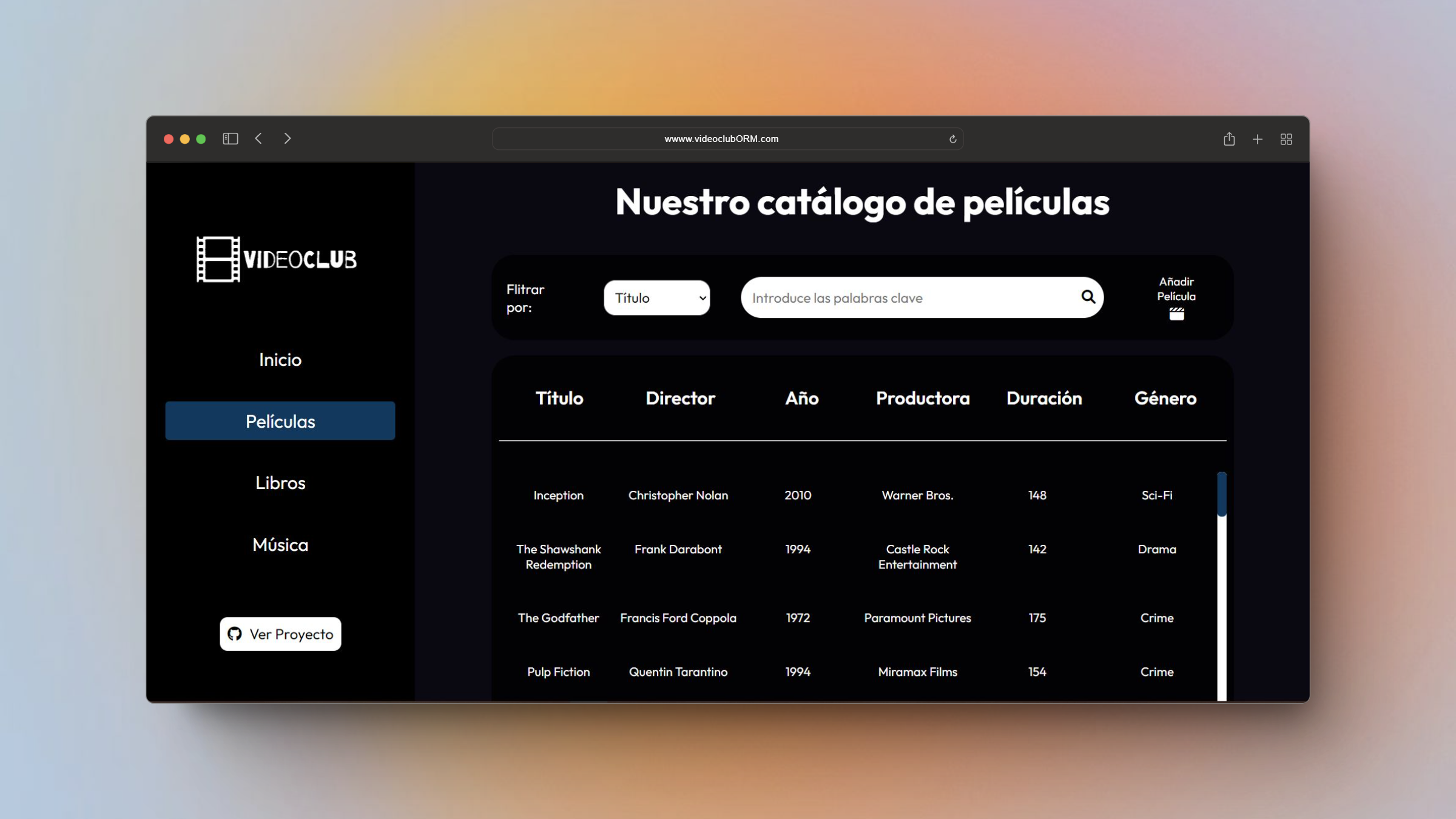 Captura de pantalla del proyecto /projects/videoclub.webp